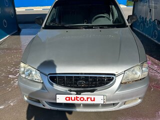 2001 Hyundai Accent II, серебристый, 205000 рублей, вид 1