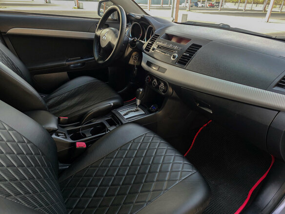 2010 Mitsubishi Lancer X, серебристый, 699900 рублей - вид 9