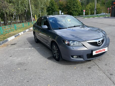 2007 Mazda 3 I (BK) Рестайлинг, серый, 550000 рублей, вид 3