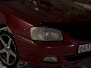 2005 Hyundai Accent ТагАЗ II, красный, 280000 рублей, вид 2
