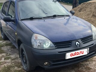 2005 Renault Symbol I Рестайлинг, синий, 150000 рублей, вид 2