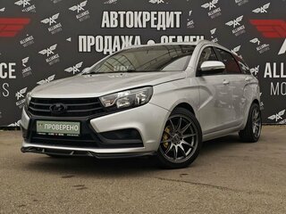 2018 Lada (ВАЗ) Vesta SW I, серебристый, 960000 рублей, вид 3