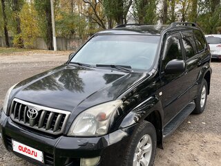 2008 Toyota Land Cruiser Prado 4-speed 120 Series Рестайлинг, чёрный, 2200000 рублей, вид 1