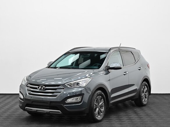 2014 Hyundai Santa Fe III, серый - вид 2
