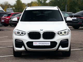 2019 BMW X3 20d xDrive III (G01), белый, 4247000 рублей, вид 2