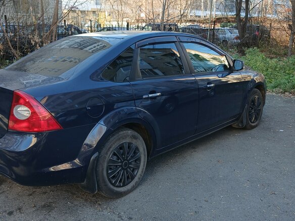2010 Ford Focus II Рестайлинг, синий, 541000 рублей - вид 2