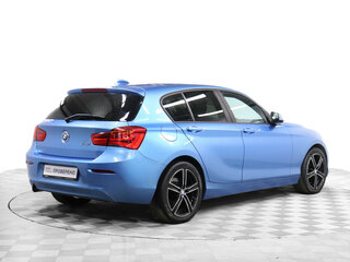2017 BMW 1 серии 118i II (F20/F21) Рестайлинг 2, синий, 1679900 рублей, вид 5