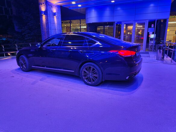 2017 Genesis G80 I, синий, 2200000 рублей - вид 7