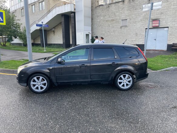2005 Ford Focus II, чёрный - вид 3