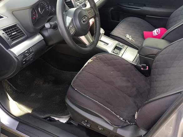 2010 Subaru Outback IV, серый, 1175000 рублей - вид 5