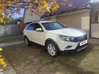 2018 Lada (ВАЗ) Vesta SW Cross I, белый, 950000 рублей, вид 3