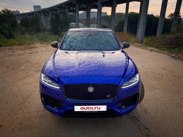 2016 Jaguar F-Pace S I, синий, 2980000 рублей - вид 7