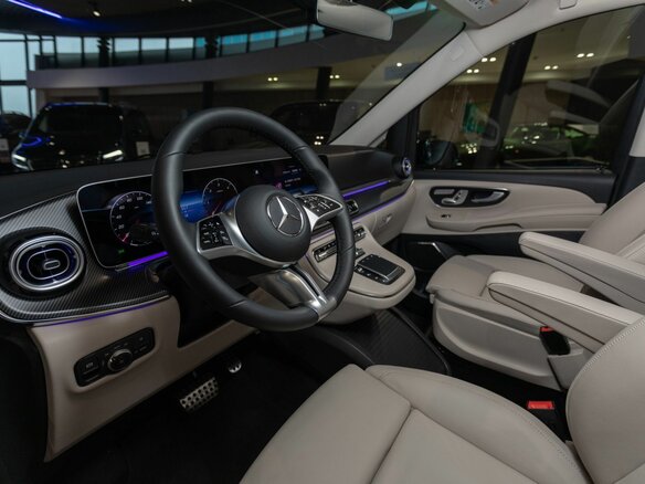 2024 Mercedes-Benz V-Класс 300 d длинный III (W447) Рестайлинг 2, чёрный - вид 8