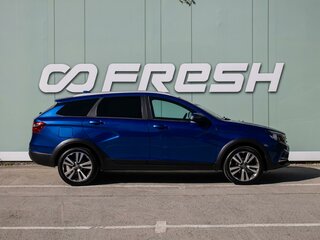 2022 Lada (ВАЗ) Vesta SW I, синий, 1399000 рублей, вид 5
