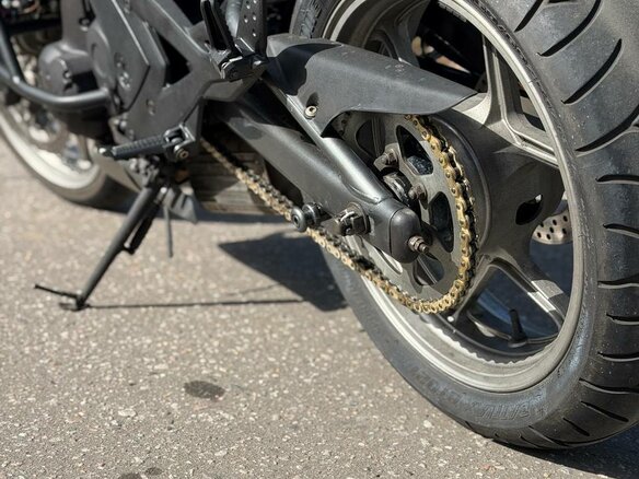 2006 Kawasaki ER-6N, фиолетовый, 350000 рублей - вид 11