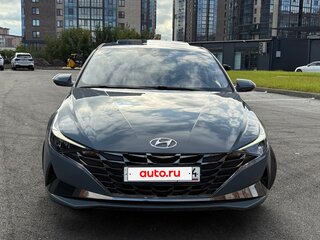 2022 Hyundai Elantra VII (CN7), серый, 1890000 рублей, вид 3