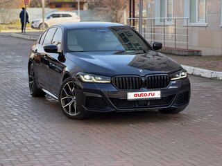 2021 BMW 5 серии 530d xDrive VII (G30/G31/G38) Рестайлинг, чёрный, 6230000 рублей, вид 3
