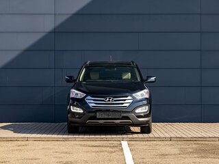 2014 Hyundai Santa Fe III, чёрный, 1495000 рублей, вид 2