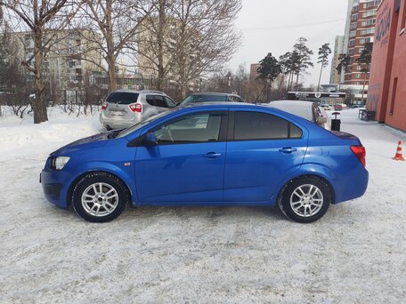 2012 Chevrolet Aveo II, синий, 600000 рублей, вид 5