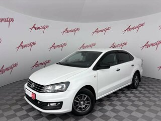 2018 Volkswagen Polo V Рестайлинг, белый, 985000 рублей, вид 1