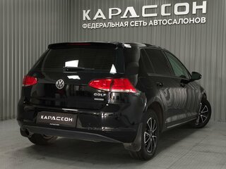 2014 Volkswagen Golf VII, чёрный, 850000 рублей, вид 2