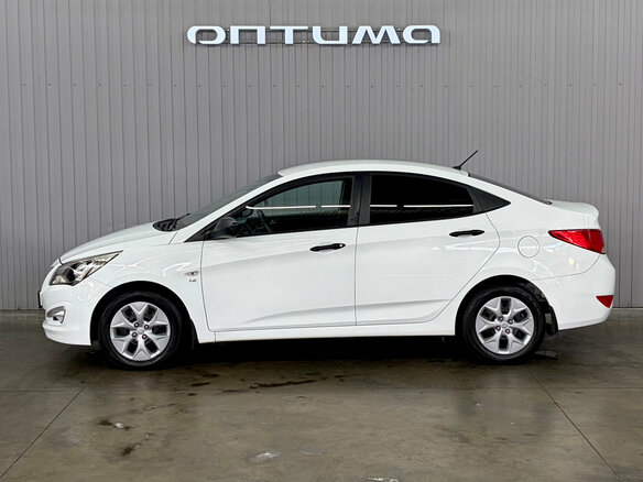 2015 Hyundai Solaris I Рестайлинг, белый, 1047000 рублей - вид 7