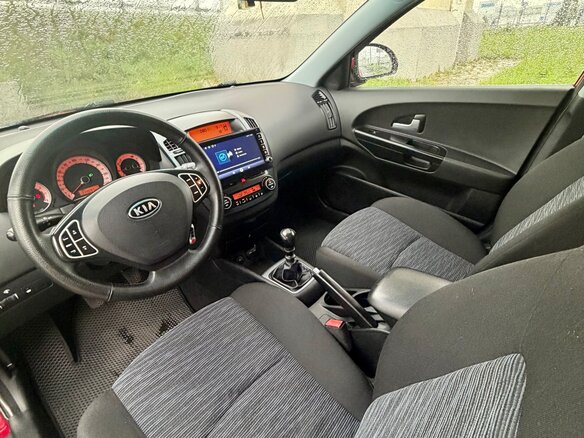 2008 Kia Ceed I, красный, 540000 рублей - вид 8
