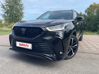 2021 Toyota Crown Kluger, чёрный, 4550000 рублей, вид 1