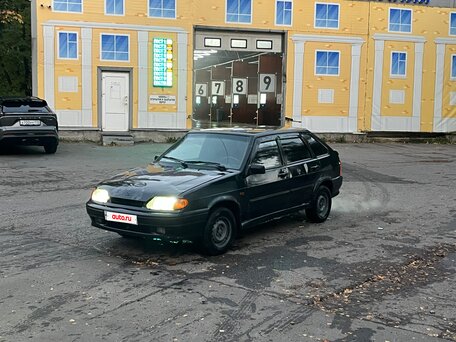 2009 Lada (ВАЗ) 2114, серый, вид 1