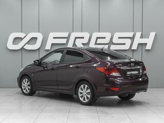 2011 Hyundai Solaris I, фиолетовый, 560000 рублей, вид 2