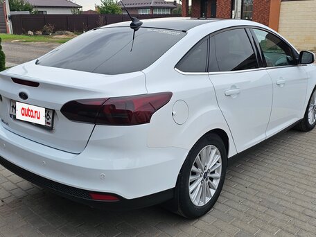 2018 Ford Focus III Рестайлинг, белый, 1320000 рублей, вид 4