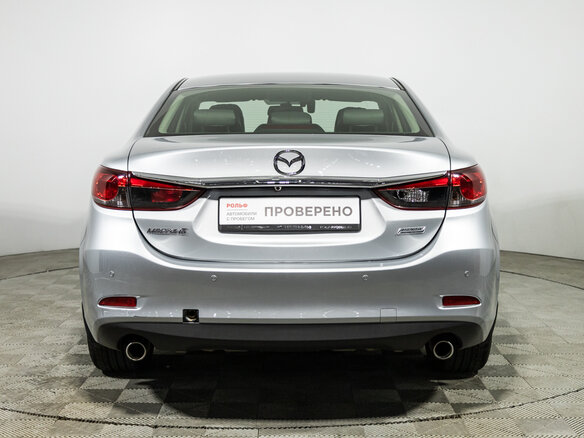 2018 Mazda 6 III (GJ) Рестайлинг 2, серебристый, 1849700 рублей - вид 5