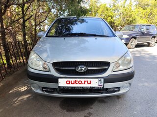 2009 Hyundai Getz I Рестайлинг, серебристый, 495000 рублей, вид 2