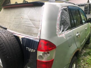 2007 Chery Tiggo (T11) I, серый, 100000 рублей, вид 4