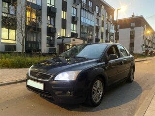 2007 Ford Focus II, чёрный, 235000 рублей, вид 1