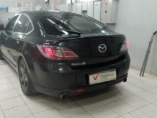 2008 Mazda 6 II (GH), чёрный, 630000 рублей, вид 4