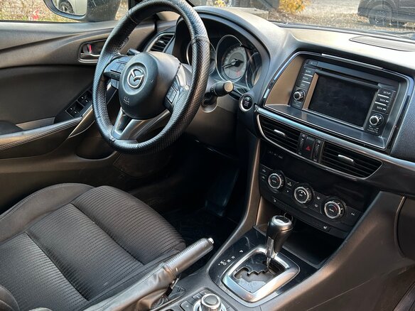 2012 Mazda 6 III (GJ), чёрный, 1130000 рублей - вид 10