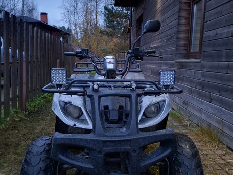 2015 Wels ATV 300, серебристый, 75000 рублей, вид 1