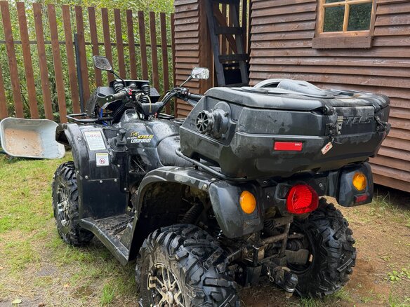 2017 Stels ATV-650YL Leopard, чёрный, 475000 рублей - вид 5