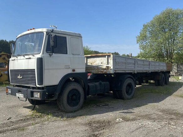 1995 МАЗ 5432, серый, 400000 рублей
