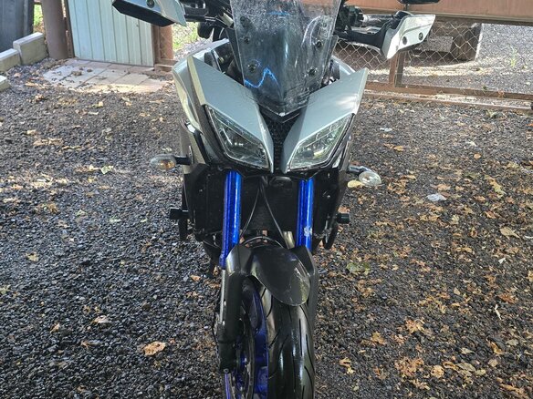2014 Yamaha MT-09 Tracer (FJ-09), серый, 700000 рублей - вид 10