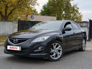 2010 Mazda 6 II (GH) Рестайлинг, чёрный, 798000 рублей, вид 3