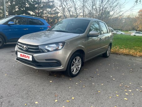 2022 Lada (ВАЗ) Granta I Рестайлинг, серебристый, 715000 рублей, вид 3