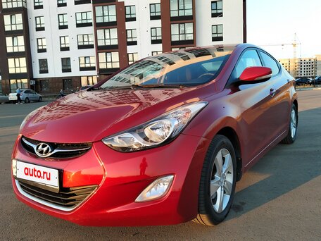 2012 Hyundai Elantra V (MD), красный, 978200 рублей, вид 1