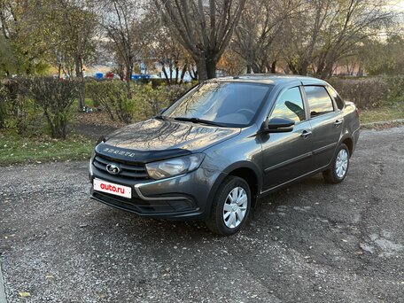 2020 Lada (ВАЗ) Granta I Рестайлинг, серый, 475000 рублей, вид 1