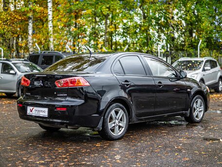 2008 Mitsubishi Lancer X, чёрный, 480000 рублей, вид 2