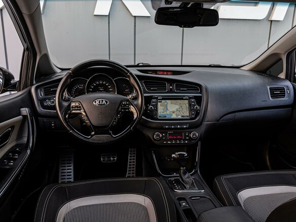 2014 Kia Ceed II, чёрный, 1340000 рублей - вид 5