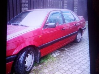 1992 Volkswagen Passat B3, красный, 80000 рублей, вид 2