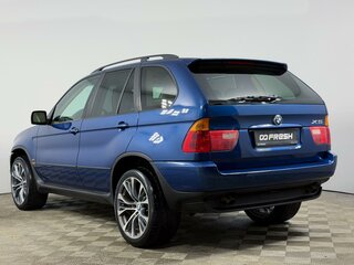 2003 BMW X5 3.0i I (E53) Рестайлинг, синий, 949900 рублей, вид 2