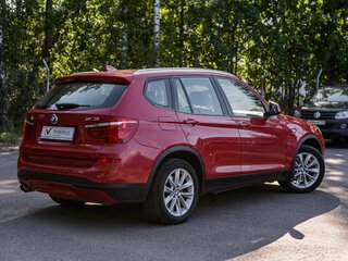 2014 BMW X3 28i xDrive II (F25) Рестайлинг, красный, 1649000 рублей, вид 2